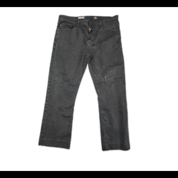 AG Adriano Goldschmied Men's The Protege Straight Leg Jeans Black Size 38x28 - Picture 1 of 8